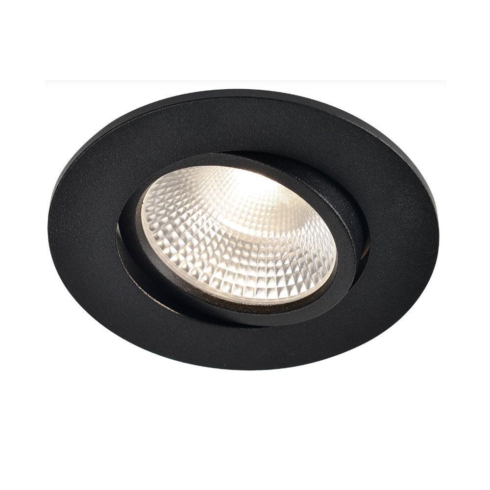 Alasvalo Airam Compact Outdoor, 5W, 500lm, IP65, himmennettävä, Ø85*50mm,musta - Outoled