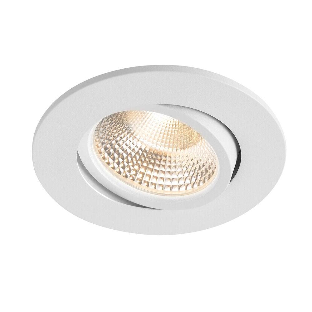 Alasvalo Airam Compact Outdoor, 5W, 500lm, IP65, himmennettävä, Ø85*50mm,valkoinen - Outoled