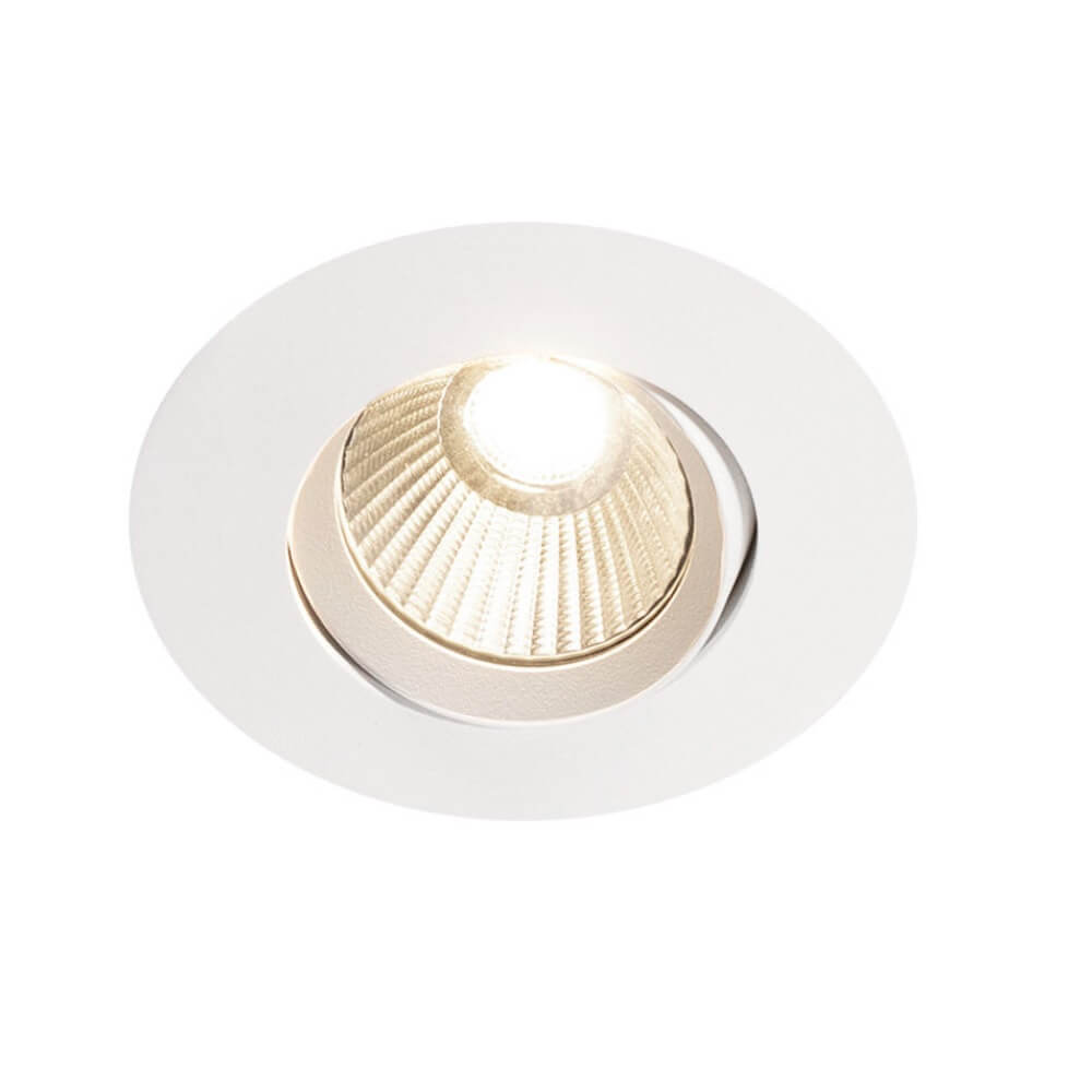 Alasvalo Hidealite Optic G2 Quick ISO, 6W, IP44,himmennettävä, Ø90*41,5mm, valkoinen - Outoled