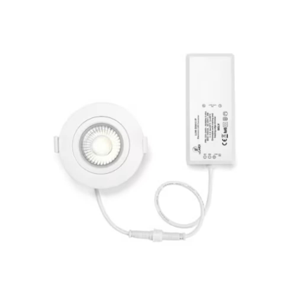 Alasvalo LitbyCARDI Kova Ulko, 6W, Ø92*40mm, IP54, himmennettävä, valkoinen