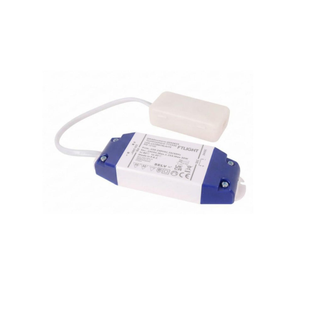 Led-virtalähde FTLIGHT 30W 24V IP20