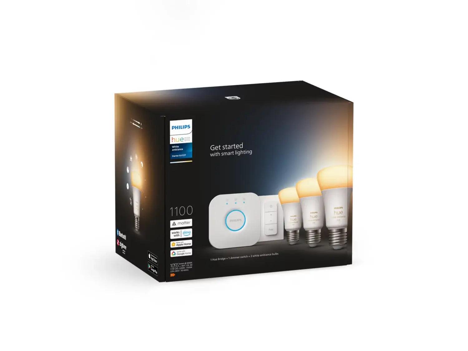 Philips Hue E27 älylamppu starter pack