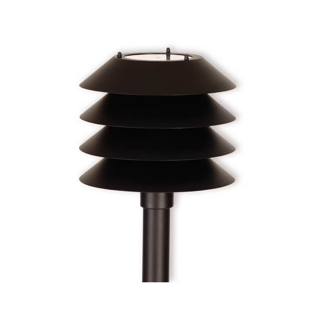 Pylväsvalaisin Ensto Käpy AT101ALM, musta