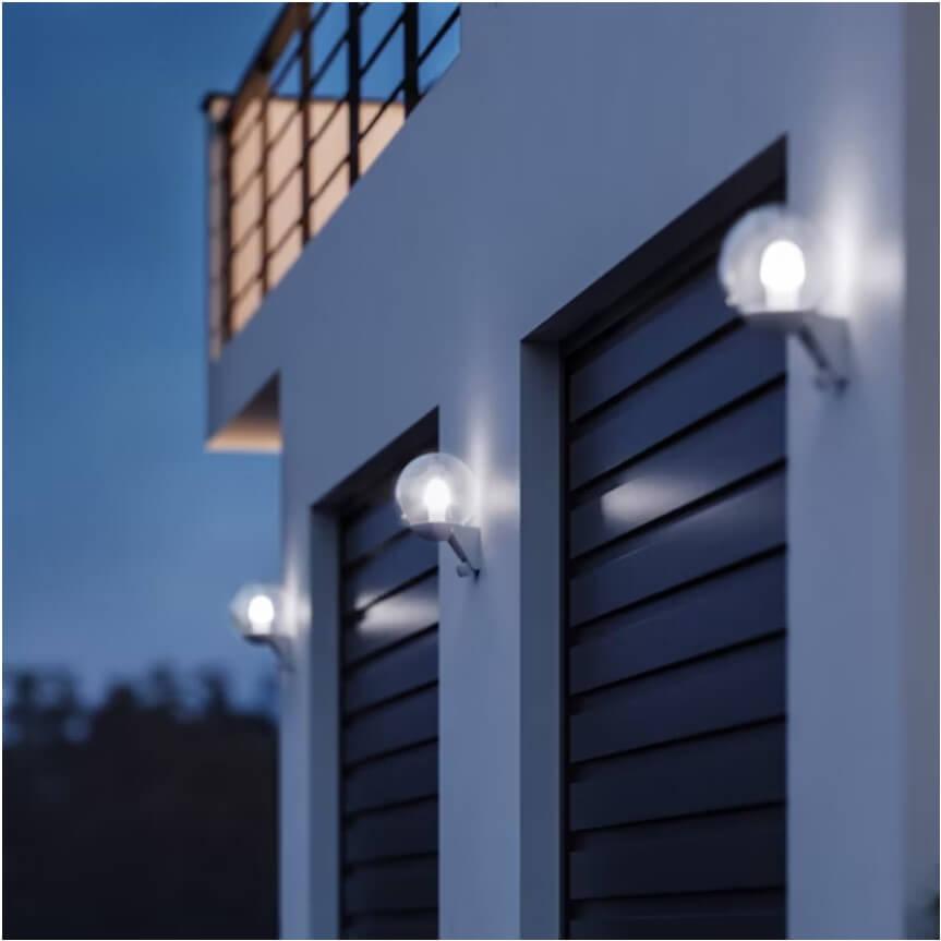 Tunnistinvalaisin Steinel L585S, E27, IP44, valkoinen