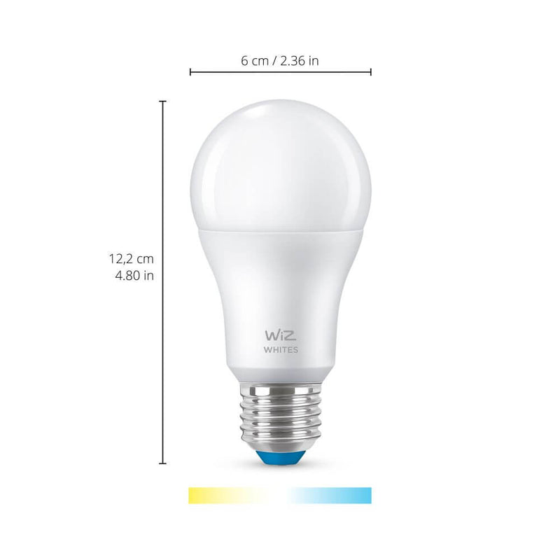 WiZ LED-älylamppu, E27, 806lm, WiFi, Tunable white