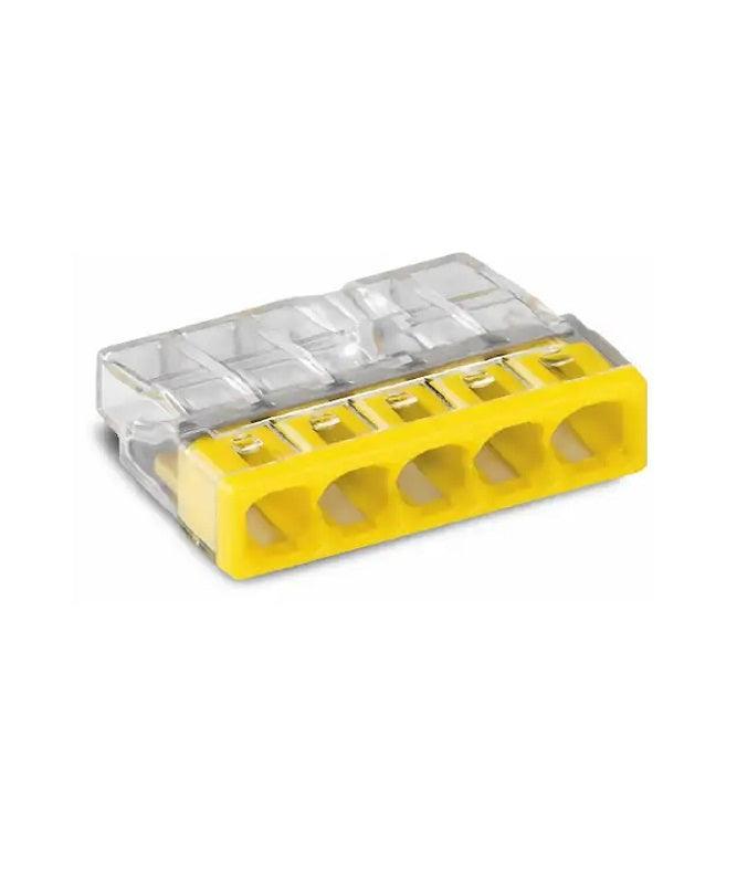Wago 5-napainen rasialiitin 0.5-2.5mm²