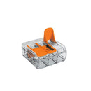 Wago 3-napainen rasialiitin vipu 0.14-4mm²