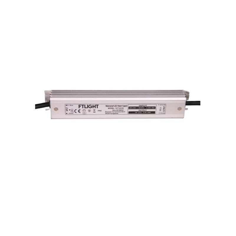 Led-virtalähde FTLIGHT 30W, 24V, IP65