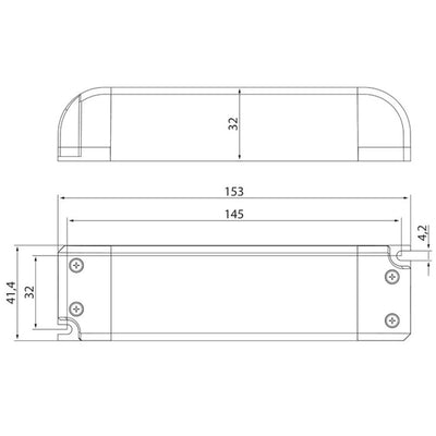 Led-virtalähde Airam 24V, 30W, IP20