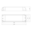 Led-virtalähde Airam 24V, 60W, IP20