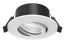 Alasvalo Airam Compact Multi, 7W, 500lm, IP54, himmennettävä, Ø90*39mm, valkoinen - Outoled