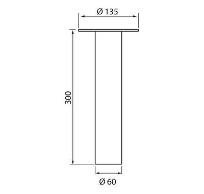 Pollarivalaisimen maatuki Airam MTS-2P - Outoled