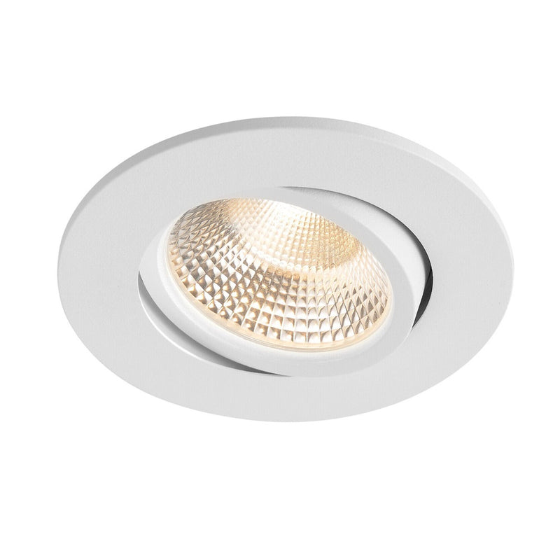 Alasvalo Airam Compact Outdoor, 5W, 500lm, IP65, himmennettävä, Ø85*50mm,valkoinen