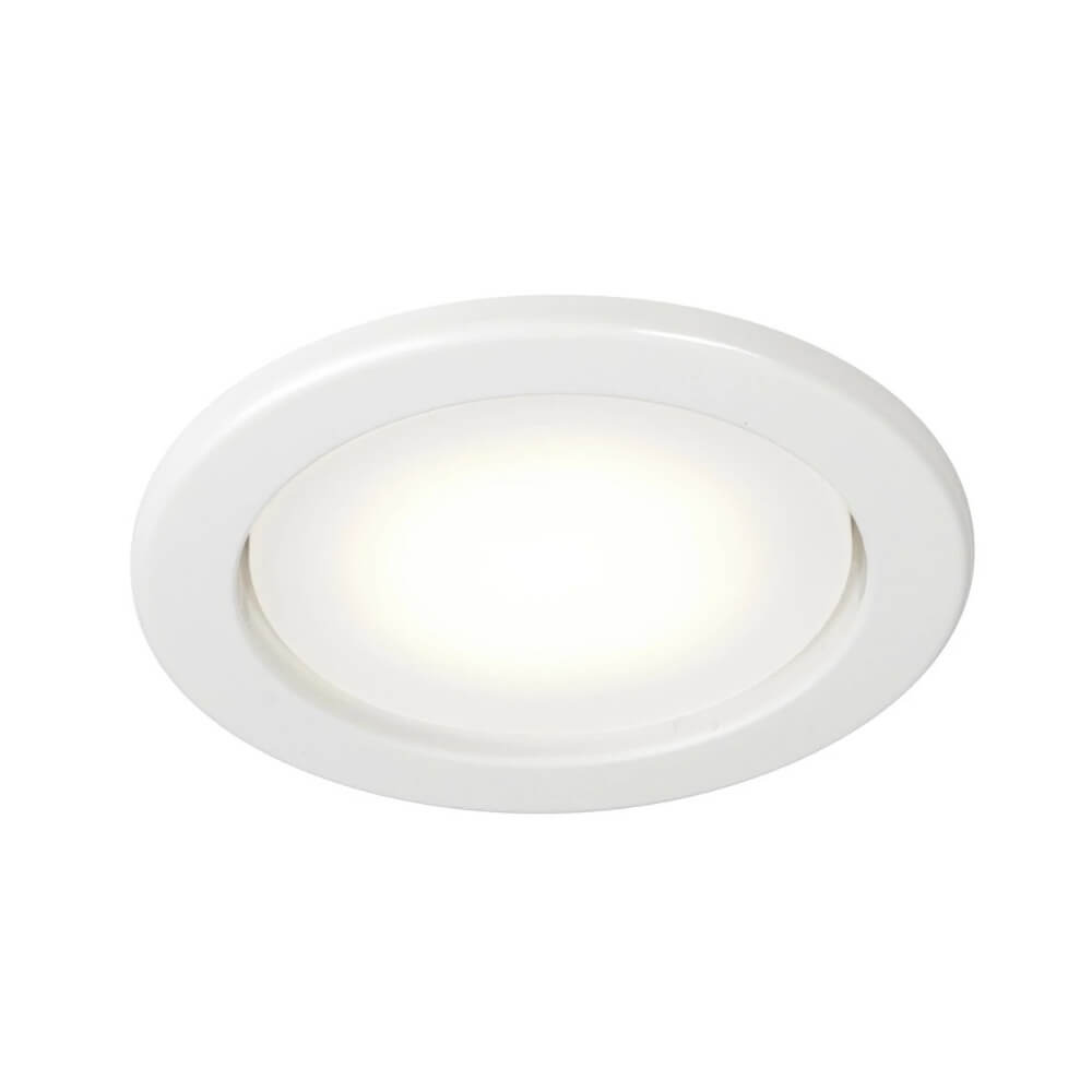 Alasvalo Airam Planex, 5W, 3000K, GX53, Ø104x39mm, valkoinen