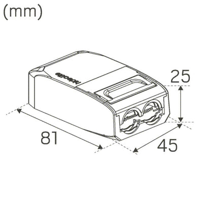 Alasvalo Hidealite Optic G2 Quick ISO, 3000K, 6W, valkoinen, 6-pack