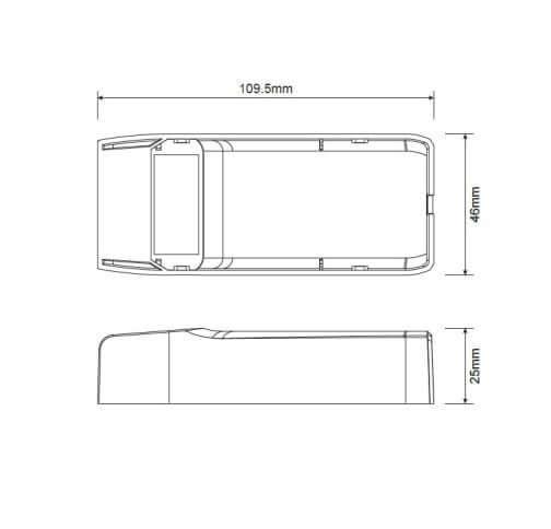 Alasvalo Jupeled FOKUS 10W, Zigbee, 3000K-5700K, Ø90*40mm, valkoinen