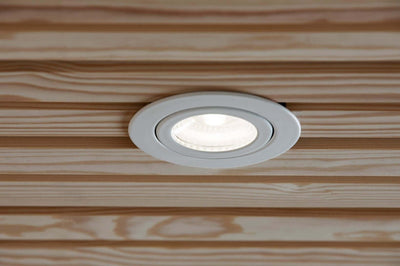 Alasvalo Jupeled FOKUS 10W, Zigbee, 3000K-5700K, Ø90*40mm, valkoinen