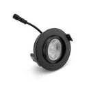 Alasvalo LitbyCARDI Kova Ulko, 6W, Ø92*40mm, IP54, himmennettävä, musta