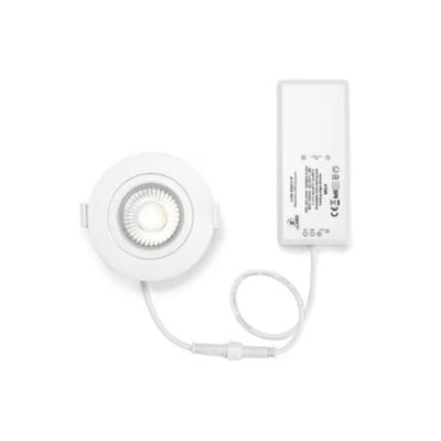 Alasvalo LitbyCARDI Kova Ulko, 6W, Ø92*40mm, IP54, himmennettävä, valkoinen