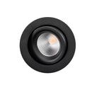 Alasvalo SG Junistar Lux 7W, IP44, himmennettävä, Ø94*50mm, musta