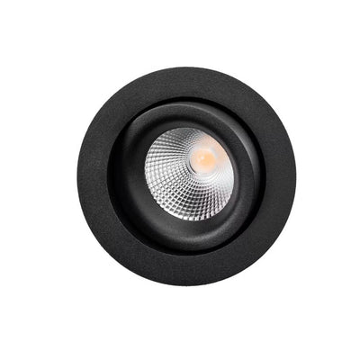 Alasvalo SG Junistar Eco Outdoor 7W, IP44, himmennettävä, Ø90*40mm, musta