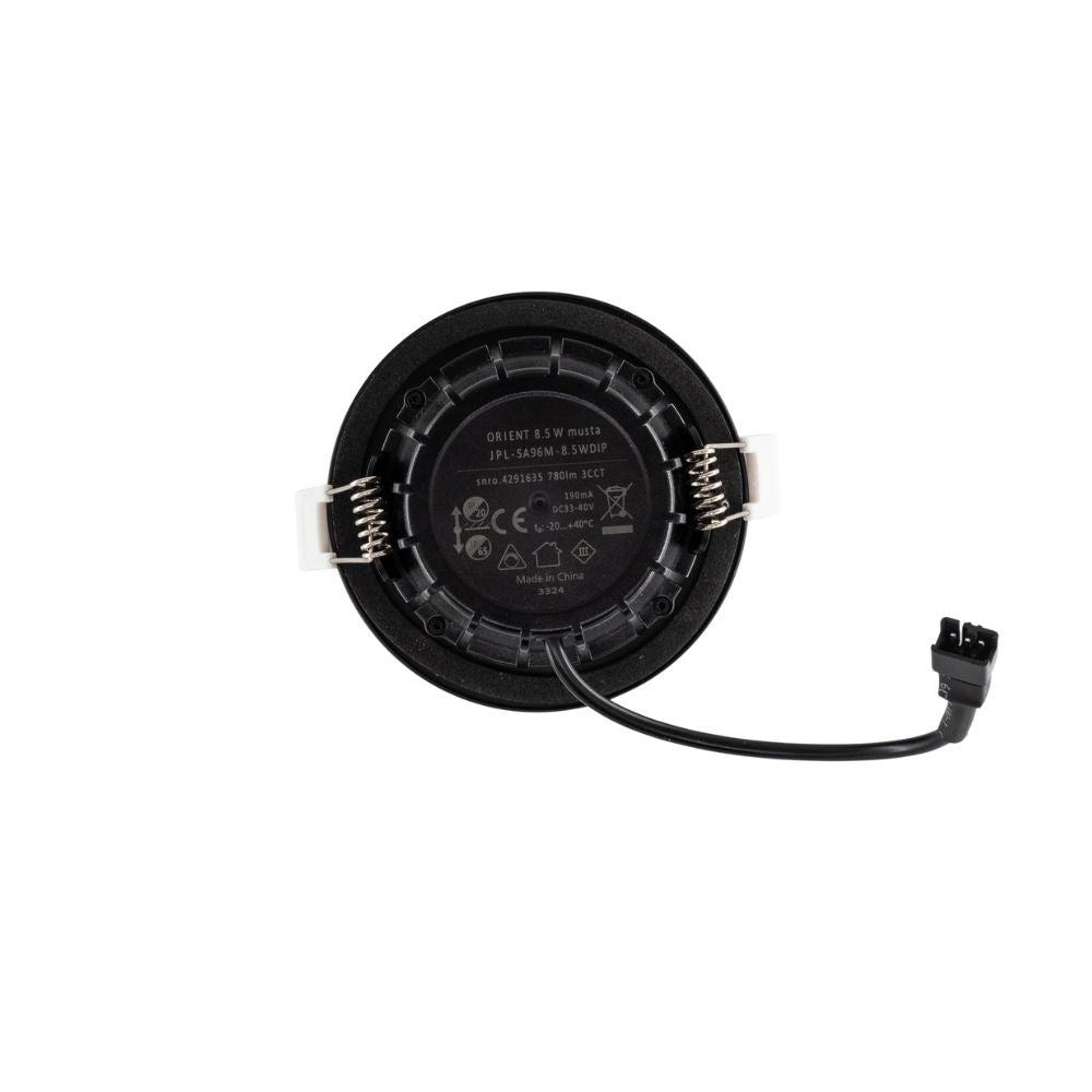 Alasvalo Arten Orient 8.5W, IP65, Ø96*44mm, himmennettävä, valkoinen