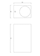 Seinävalaisin FTlight Diva valkoinen