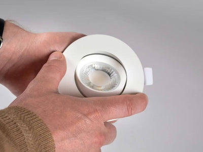 Alasvalo Hidealite Comfort Twist Quick ISO, 6.5W, IP44, musta