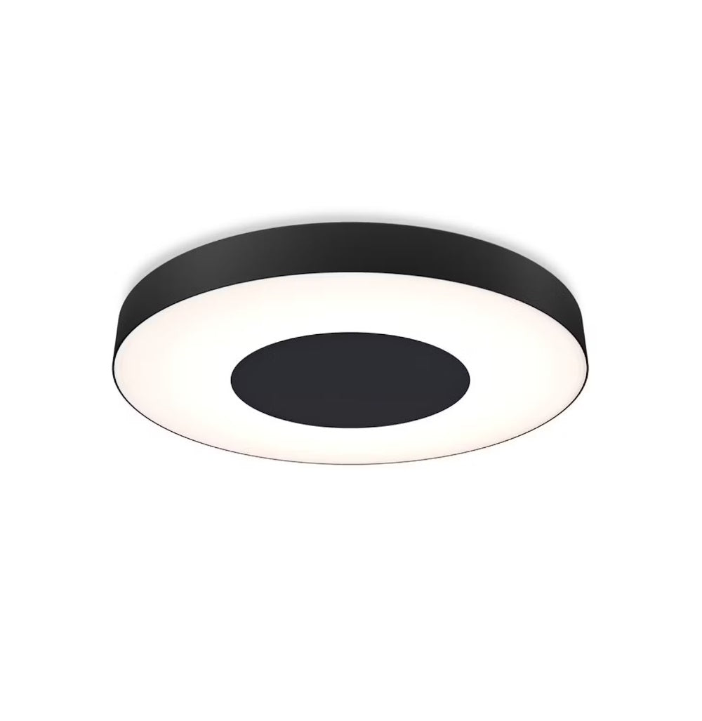 Älykäs tunnistinvalaisin Plejd CCL-01-S-B, 22W, 2200-4000K, Ø294mm, IP44, musta