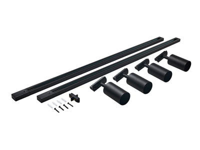 Kiskovalaisinsarja Hidealite Focus Track GU10, musta
