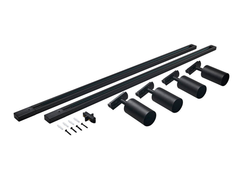 Kiskovalaisinsarja Hidealite Focus Track GU10, musta