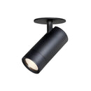 Kohdevalaisin Hidealite Optic Spot XS, 9,7W, 750-770lm, 2700/3000K, musta