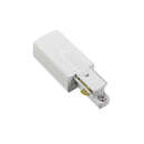 Kosketinkiskon syöttöpääty Global Track Base, 1-vaiheinen, valkoinen