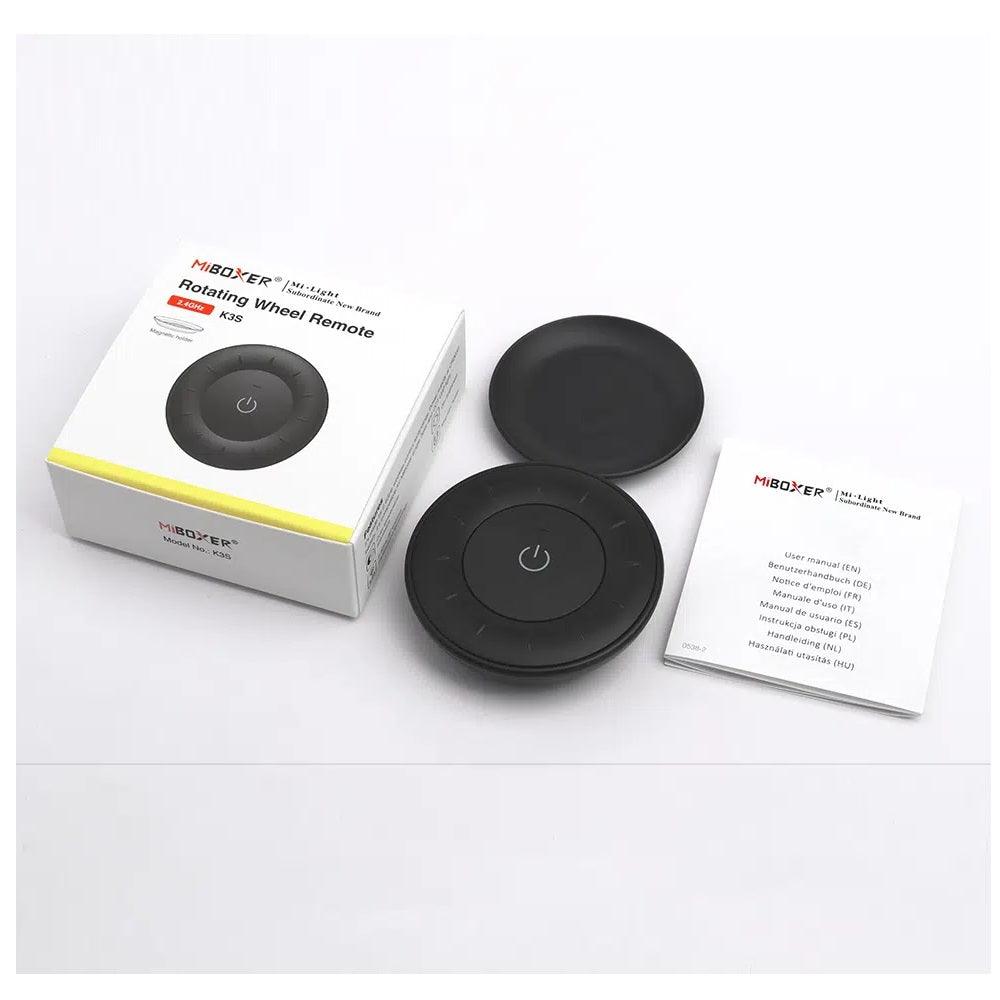 Langaton rullasäädin Miboxer K3S, himmennys ja värilämpötilan säätö, musta