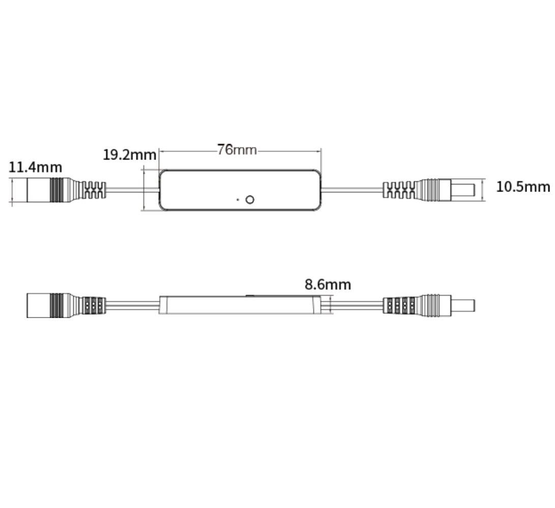 Langaton vastaanotin/himmennin Miboxer MLR1