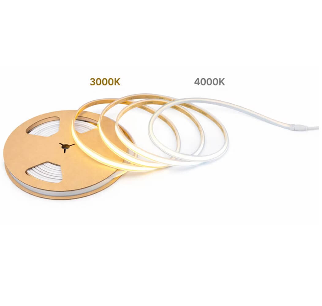 Led-nauha Onnline Onnstrip COB, IP65, 24V, 8W/m, 3000+4000K, 5m