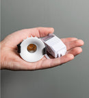 Spottivalo Hidealite Optic Deep XS, 4W, 3000K, IP44, Ø50mm, valkoinen