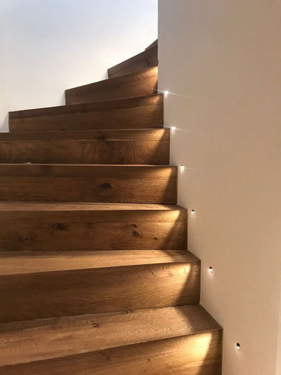 Spottivalo Saas Highline Step+ 1x3W Alumiini