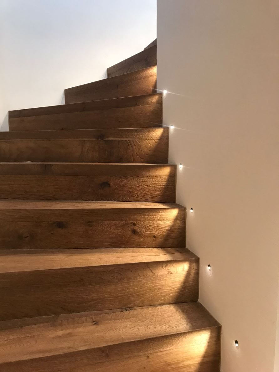 Spottivalo Saas Highline Step+ 1x3W Alumiini