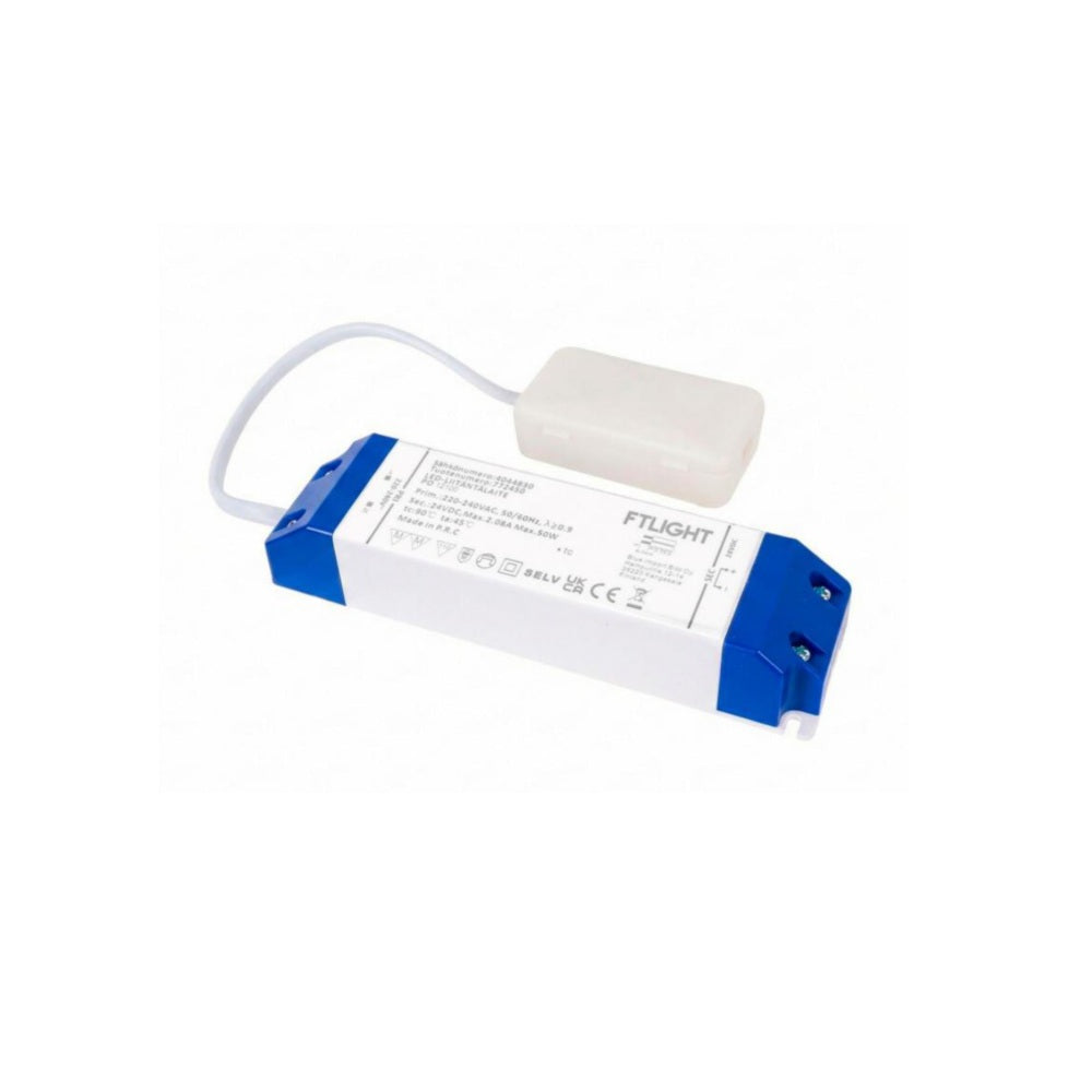 Led-virtalähde FTLIGHT 50W 24V IP20