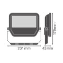 Valonheitin Ledvance Floodlight, 27/41W, 6000lm, IP66