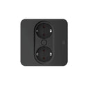 Pistorasiapaneeli Bachmann Twist 2, mattamusta