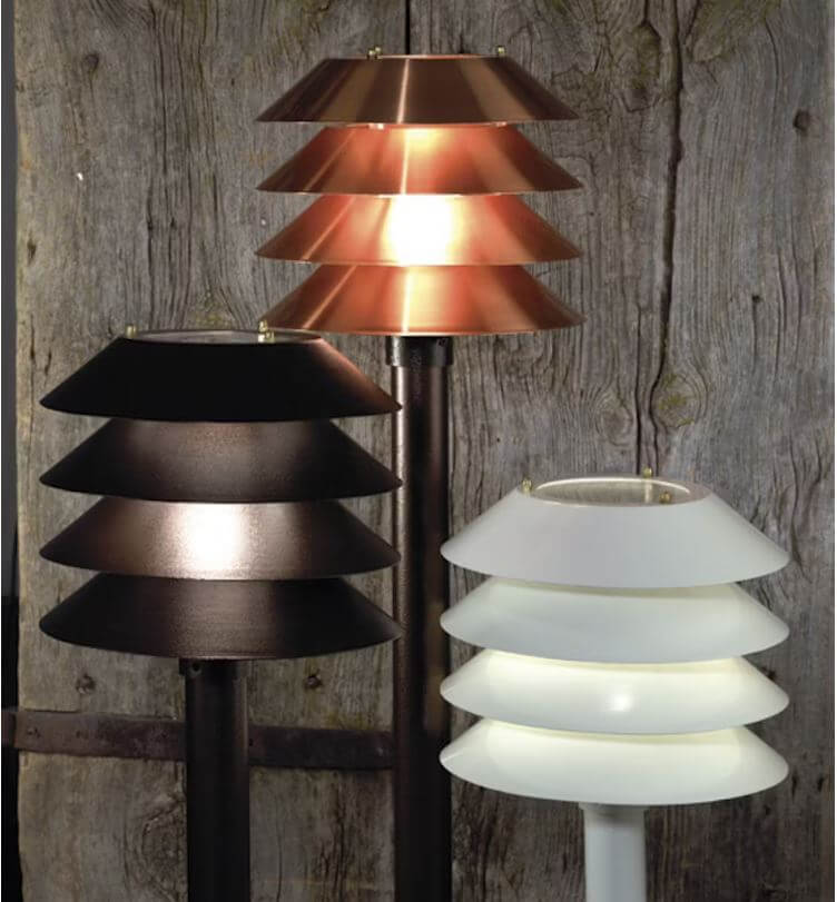 Pylväsvalaisin Ensto Käpy AT101ALV, valkoinen