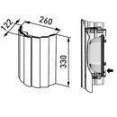 Saunavalaisin Ensto AVH 15.10, IP44, E14, haapa