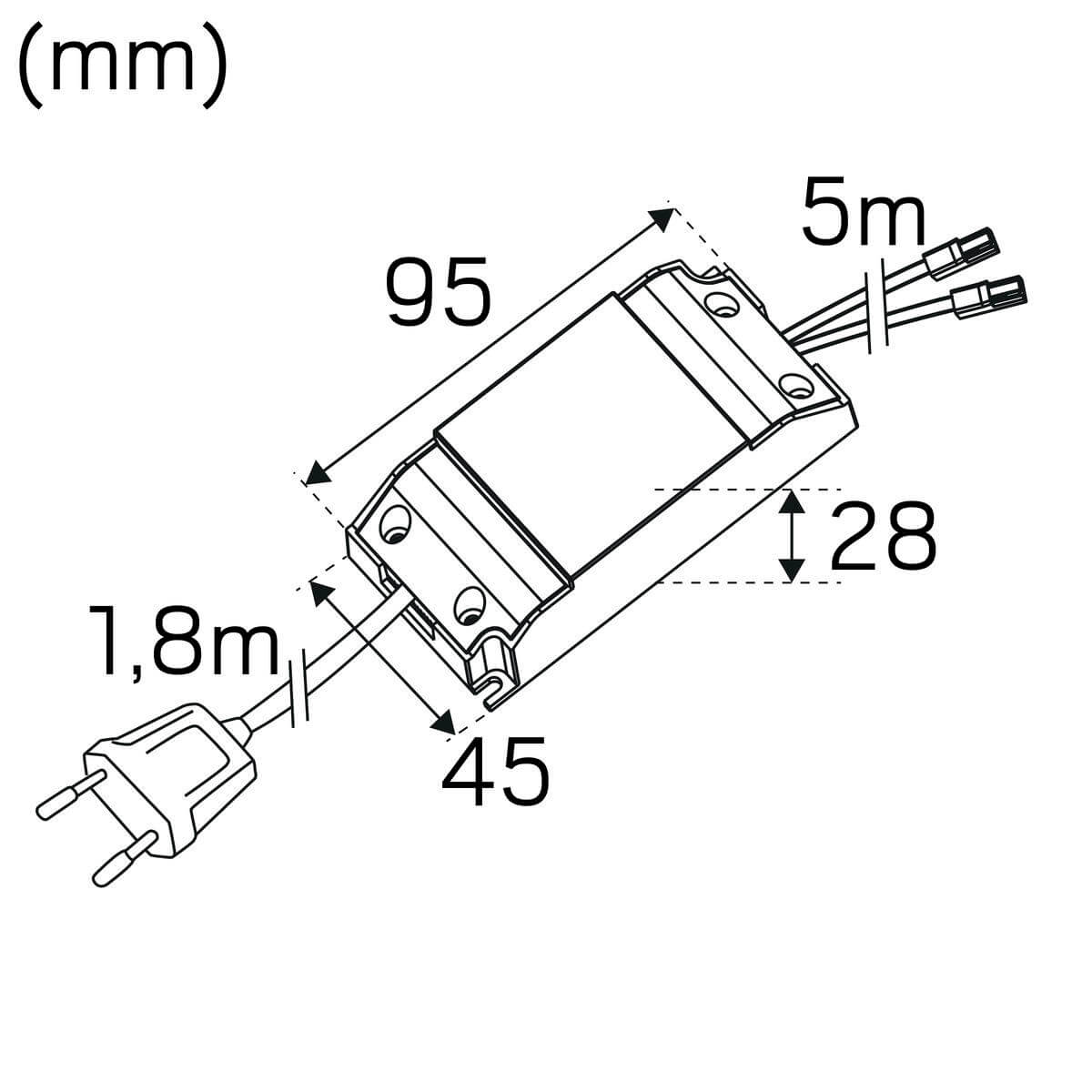 Saunavalosarja Hidealite Heatspot G2 Kit Teräs 2700K, 6x3,8W