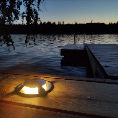 Terassivalo FTLIGHT Marina 24V hämärässä