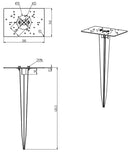 Pollarivalaisimen maatuki Trio