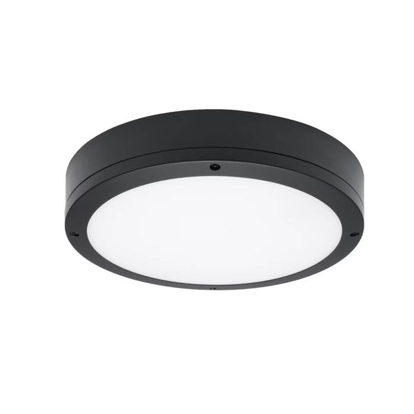 Seinä/kattovalaisin Onnline Onnwall 275mm, 9-23W, IP65, musta