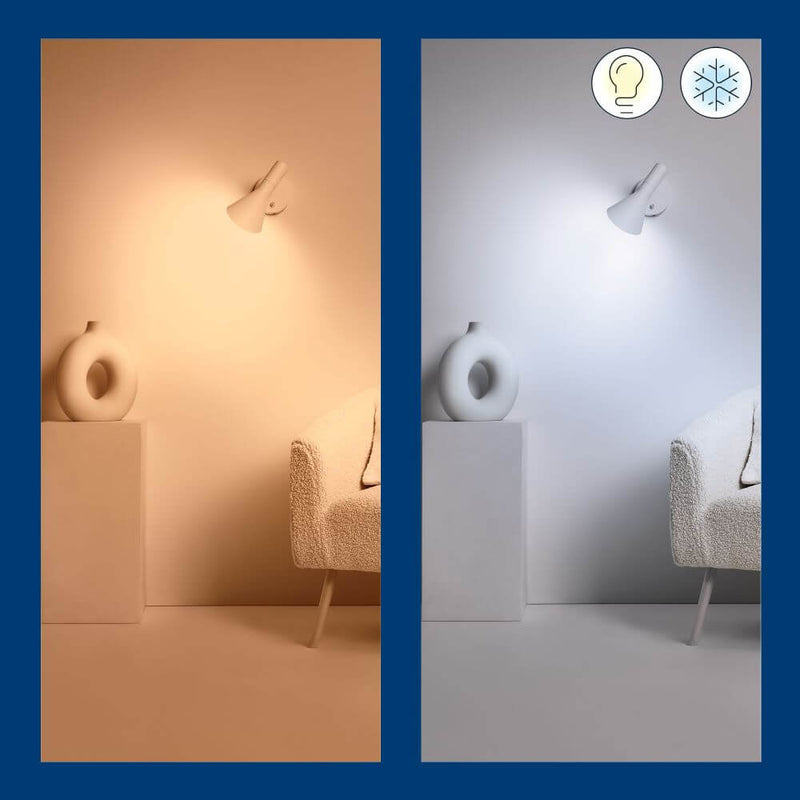 WiZ LED-älylamppu, E14, 470lm, WiFi, Tunable white, 2-pack