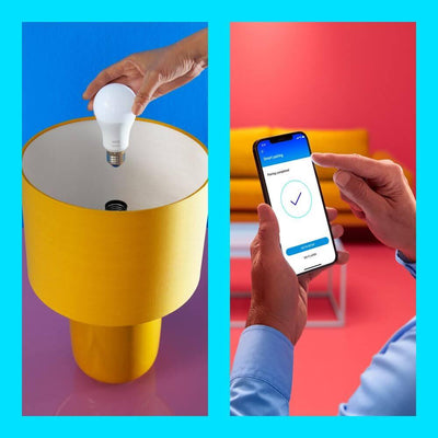 WiZ LED-älylamppu, E27, 806lm, WiFi, Tunable white, 2-pack